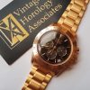 Zenith El Primero Solid Gold Black Dial incl. Box and Instructions Booklet